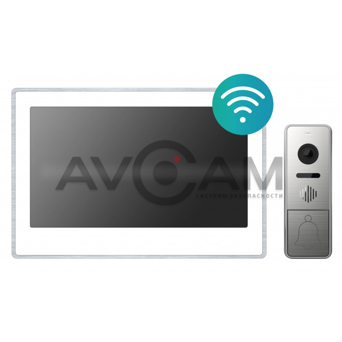 Комплект видеодомофона CTV-M5702 с вызывной панелью CTV-D4005 S