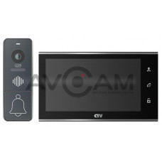 Комплект цветного видеодомофона AHD с WIFI CTV-DP4707IP