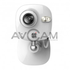 Компактная IP видеокамера миникорпусная с WIFI и со звуком Ezviz CS-CV200-A1-52WFR (White)