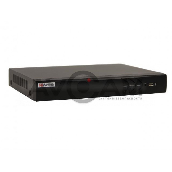 4-х канальный гибридный HD-TVI видеорегистратор HiWatch DS-H304QA