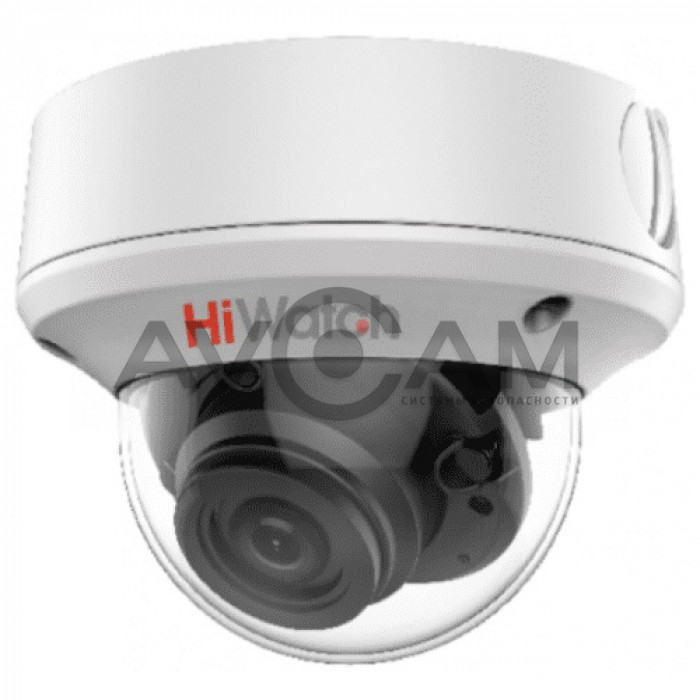 Внутренняя купольная HD-TVI видеокамера HiWatch DS-T208S