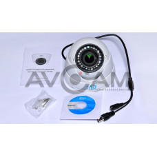 Антивандальная видеокамера HD-CVI с вариофокальным объективом RVi-HDC311VB-C (2.7-12)