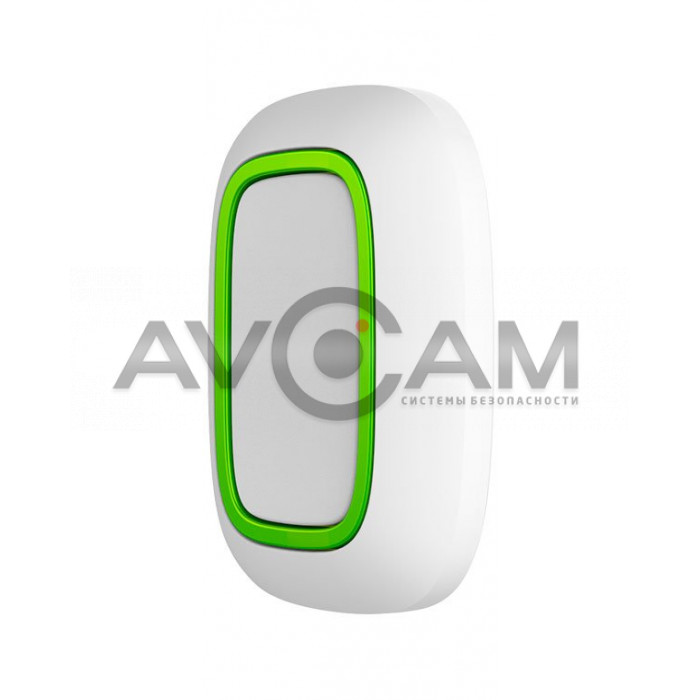 Беспроводная тревожная кнопка AJAX Ajax Button (white)