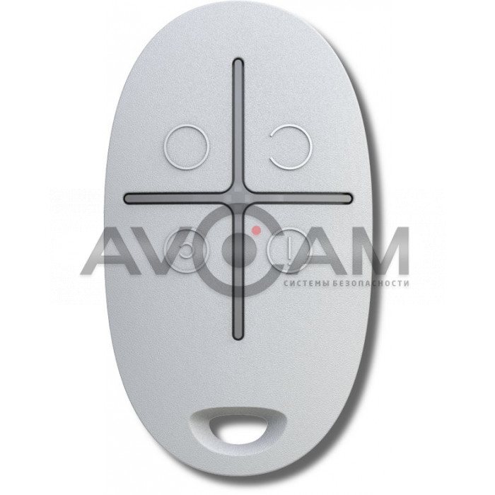 Брелок 4-х кнопочный с обратной связью AJAX Ajax SpaceControl (white)