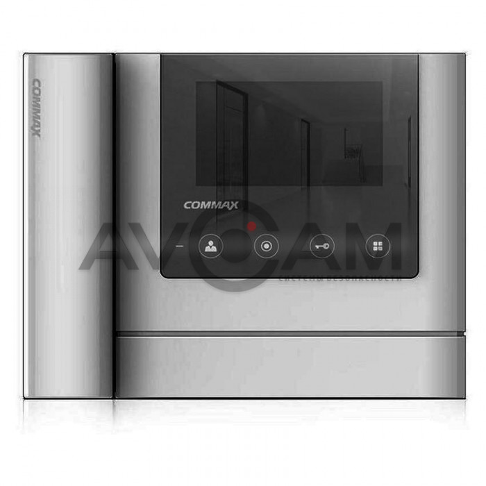 Монитор домофона цветной Commax CDV-43MH/VZ Mirror (серебро)