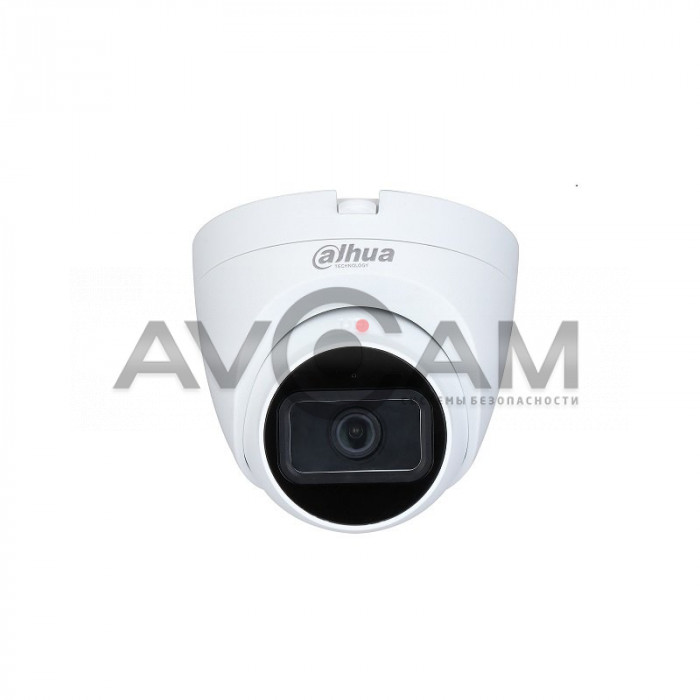 Профессиональная видеокамера мультиформатная купольная Dahua DH-HAC-HDW1200TRQP-A-0280B