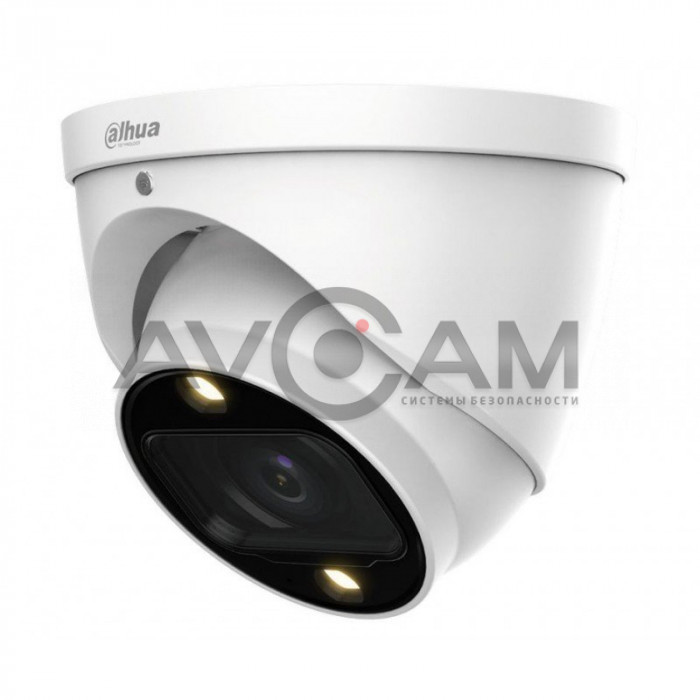 Профессиональная видеокамера мультиформатная купольная Dahua DH-HAC-HDW1239TP-Z-A-LED