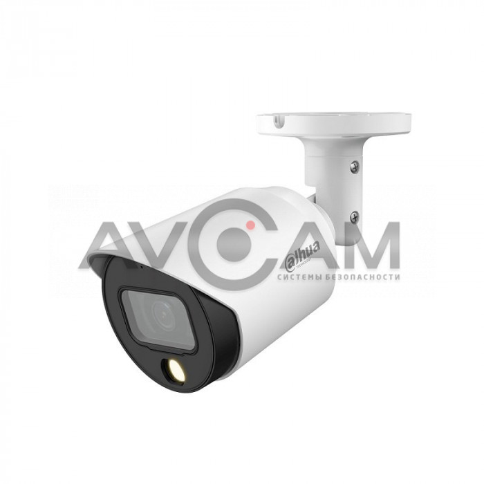 Профессиональная видеокамера мультиформатная цилиндрическая Dahua DH-HAC-HFW1509TP-A-LED-0280B-S2