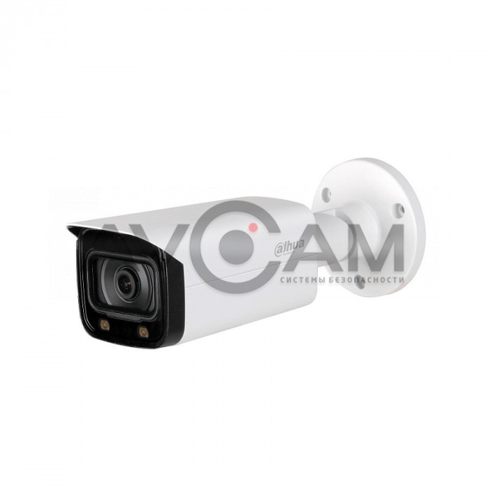 Профессиональная видеокамера мультиформатная цилиндрическая Dahua DH-HAC-HFW2249TP-I8-A-LED-0600B