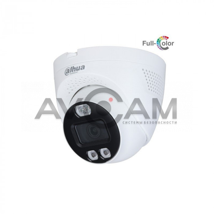 Профессиональная видеокамера мультиформатная купольная Dahua DH-HAC-ME1509TQP-PV-0280B