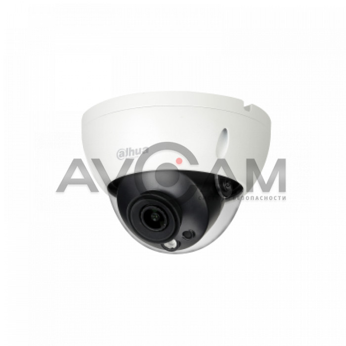 Профессиональная видеокамера IP купольная Dahua DH-IPC-HDBW5541RP-ASE-0280B