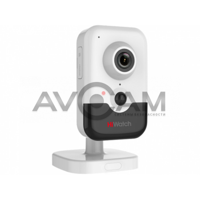 Бюджетная IP-видеокамера компактная HiWatch DS-I214(B) (4мм)