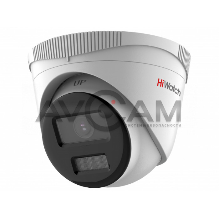 Бюджетная IP-видеокамера купольная HiWatch DS-I253L(B) (2.8 mm)