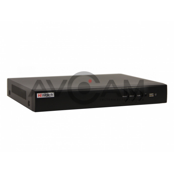 Бюджетный IP-видеорегистратор 4-канальный HiWatch DS-N304P(D) 