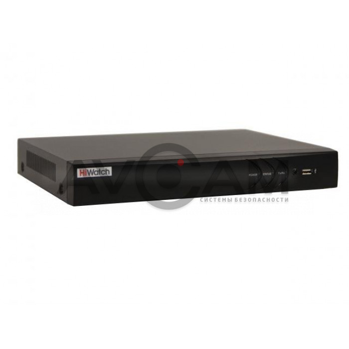IP-видеорегистратор 8-канальный HiWatch DS-N308/2P (B)