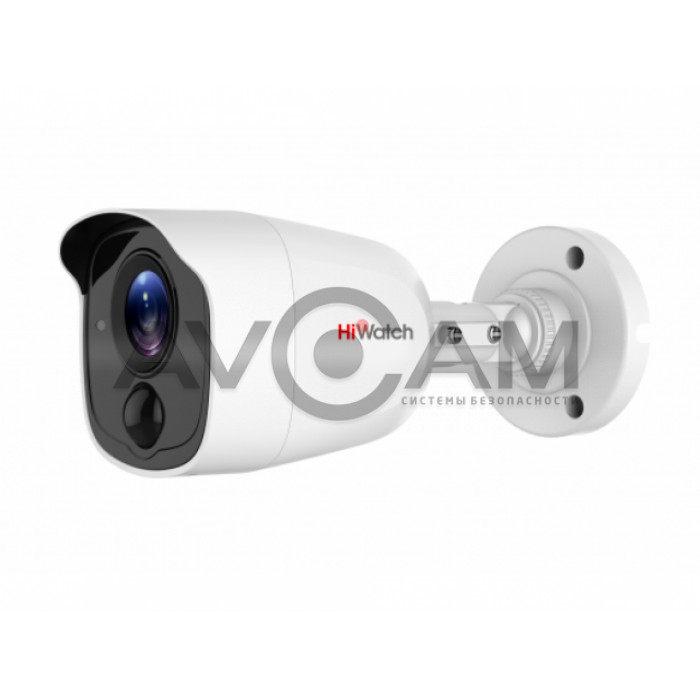 Бюджетная видеокамера TVI цилиндрическая HiWatch DS-T510(B) (2.8 mm)