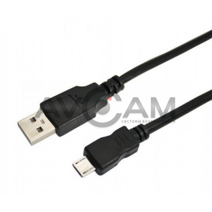 Кабель для программирования RVI Кабель USB (шт. micro USB - шт. USB A) 1.8 метра, черный REXANT (18-1164-2)