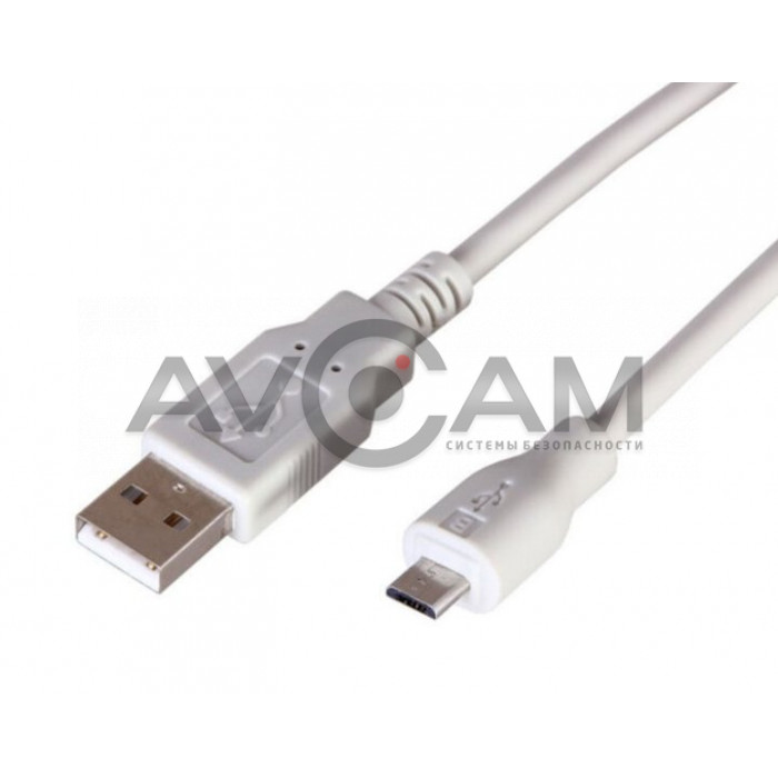 Кабель для программирования RVI Кабель USB (шт. micro USB - шт. USB A) 1.8 метра, серый REXANT (18-1164)