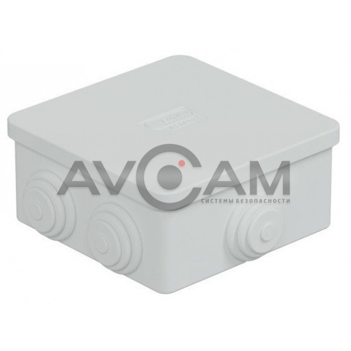 Коробка распределительная RVI Коробка JBS080 6 вых, IP44 85х85х40,(44006W-1)