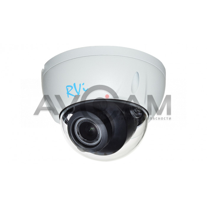 Видеокамера IP купольная RVI RVi-1NCD2123 (2.8-12) white