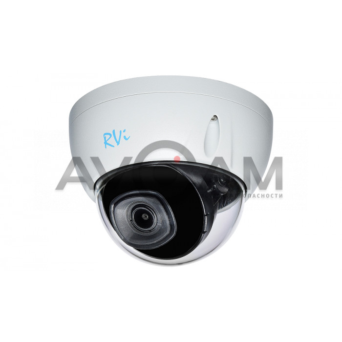 Видеокамера IP купольная RVI RVi-1NCD4242 (2.8) white
