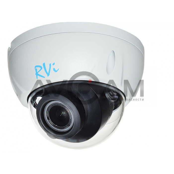 Видеокамера IP купольная RVI RVi-1NCD4349 (2.7-13.5) white