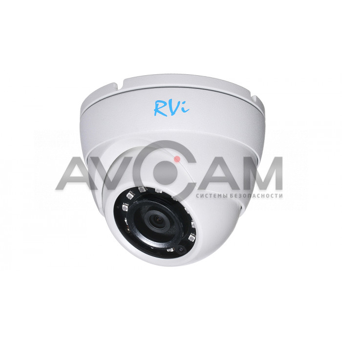 Видеокамера IP купольная RVI RVi-1NCE4140 (3.6) white