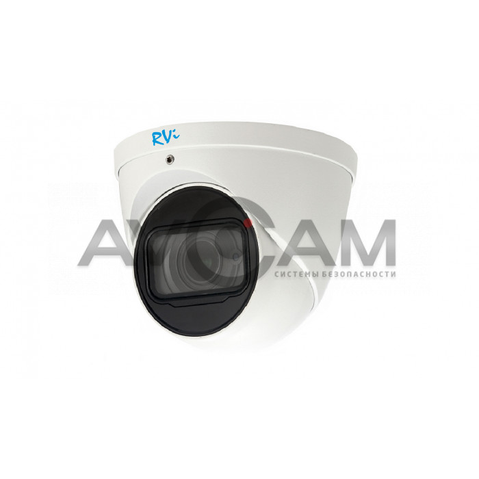 Видеокамера IP купольная RVI RVi-1NCE8233 (2.7-13.5) white