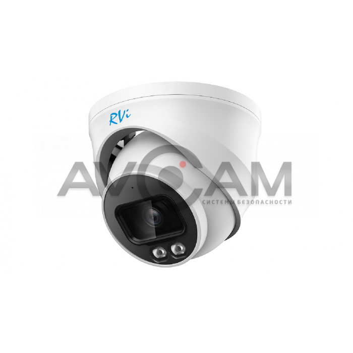 Видеокамера IP купольная RVI RVi-1NCEL4336 (2.8) white