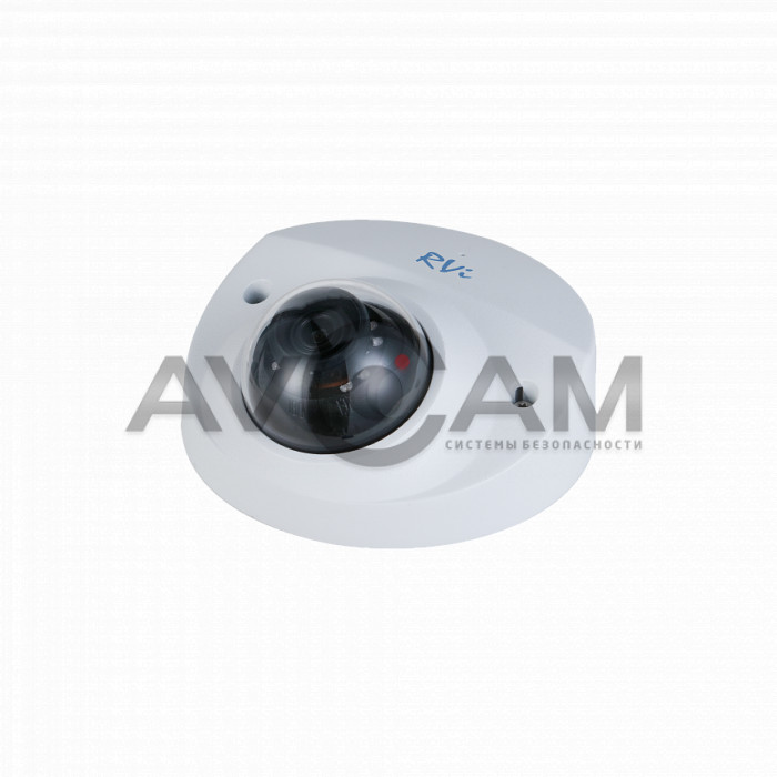 IP-камера купольная RVI RVi-1NCF2366 (2.8) white