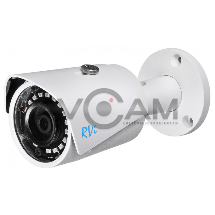 Видеокамера IP цилиндрическая RVI RVi-1NCT2120 (3.6) white