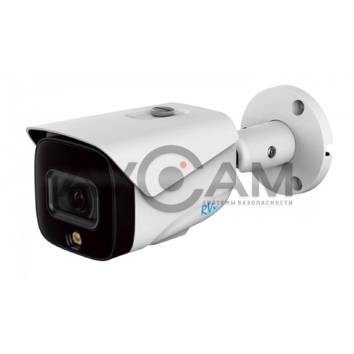 Видеокамера IP цилиндрическая RVI RVi-1NCTL2368 (2.8) white