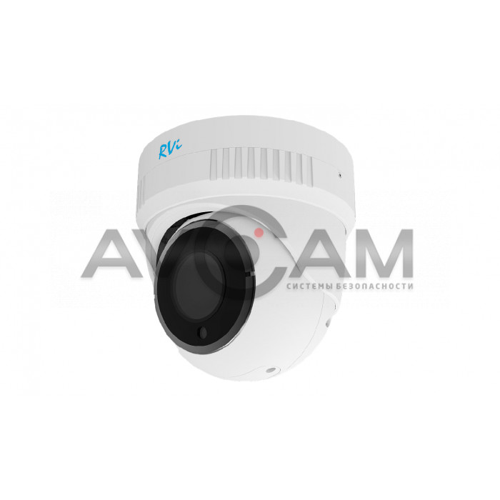 Видеокамера IP купольная RVI RVi-2NCE2379 (2.8-12) white