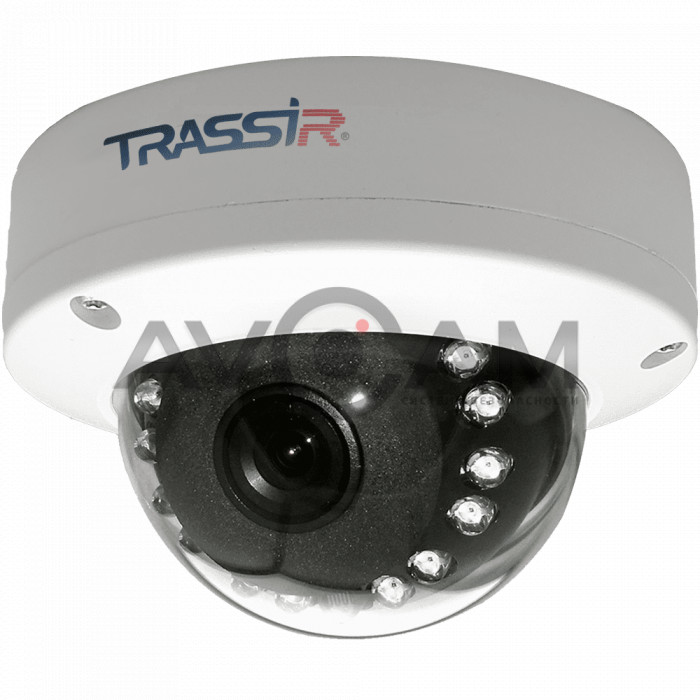 Видеокамера IP купольная Trassir TR-D2D5 v2 (2.8)