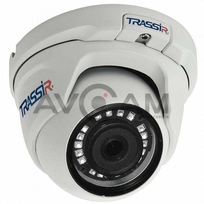 Видеокамера IP купольная Trassir TR-D2S5-noPOE v2 (3.6)