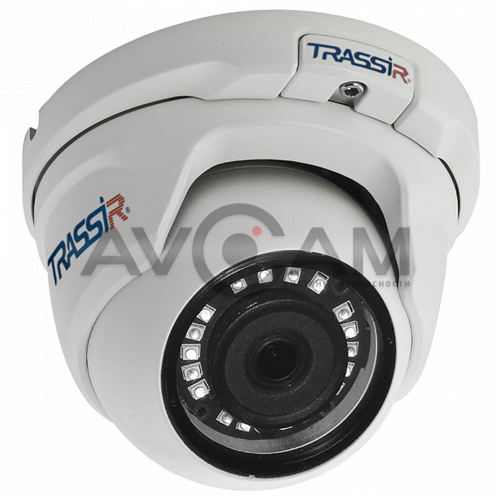 Видеокамера IP купольная Trassir TR-D2S5 v2 (2.8)