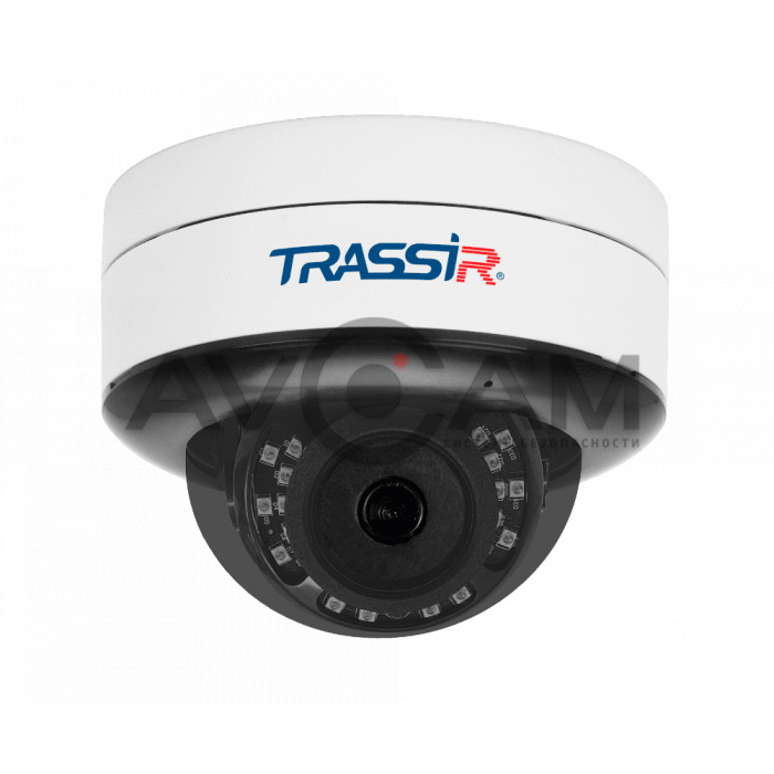 Видеокамера IP купольная Trassir TR-D3121IR2 v6 (2.8)