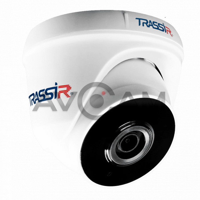 Видеокамера IP купольная Trassir TR-D8121IR2W v3 (2.8)