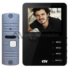 Комплект цветного видеодомофона с записью фото CTV-DP1400M