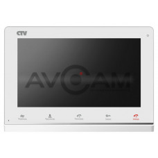 Комплект цветного видеодомофона формата AHD с датчиком движения и WIFI CTV-M4101AHD с вызывной панелью CTV-D4500AHD