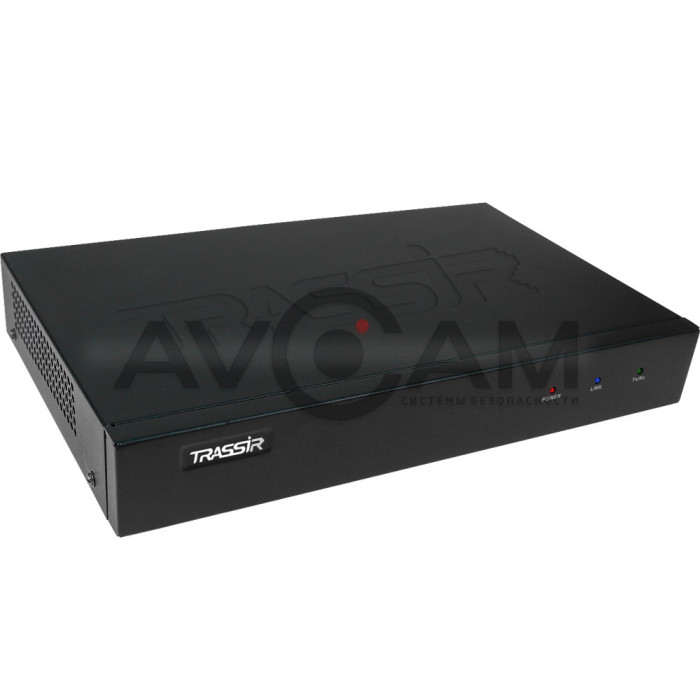 Сетевой 4-канальный Видеорегистратор TRASSIR MiniNVR Compact AnyIP 4